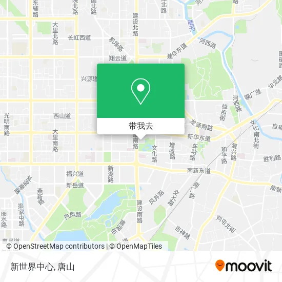 新世界中心地图