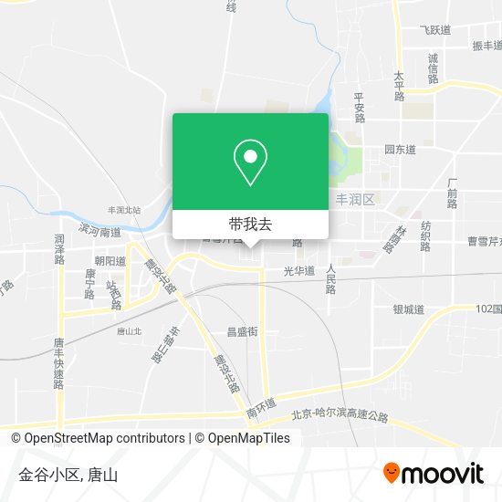 金谷小区地图