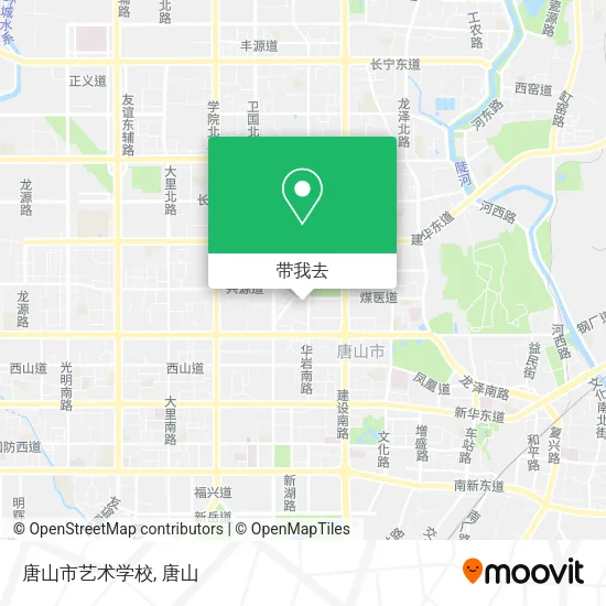 唐山市艺术学校地图