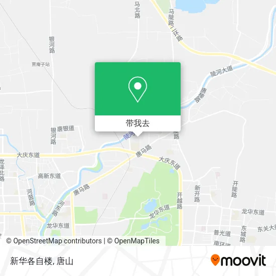 新华各自楼地图