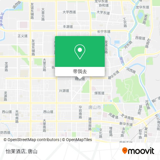 怡莱酒店地图