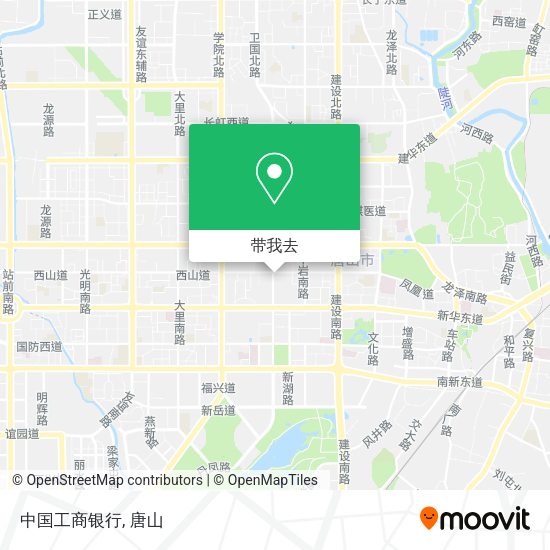 中国工商银行地图