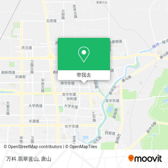 万科.翡翠蓝山地图