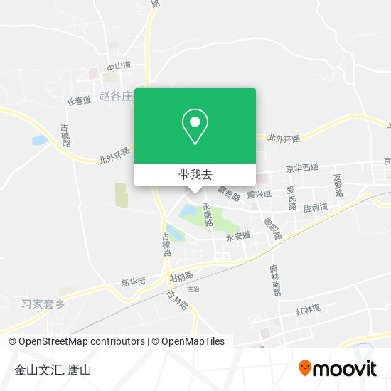 金山文汇地图