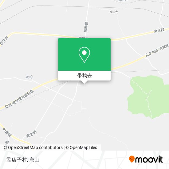 孟店子村地图