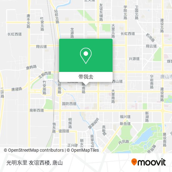 光明东里 友谊西楼地图