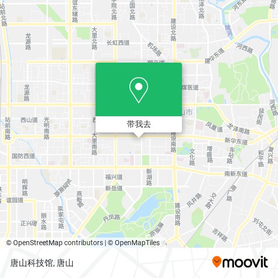 唐山科技馆地图