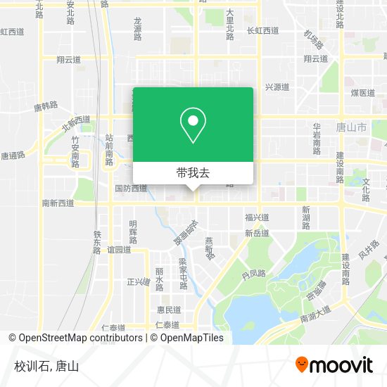 校训石地图