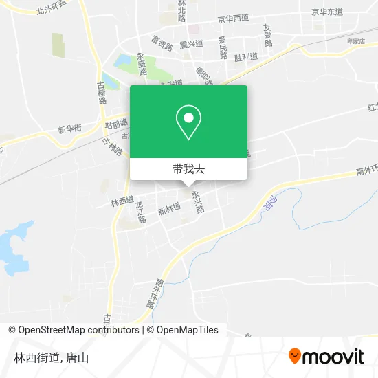 林西街道地图