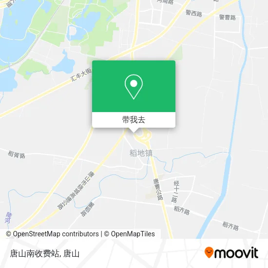 唐山南收费站地图