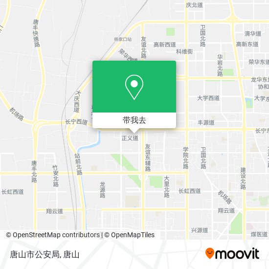 唐山市公安局地图