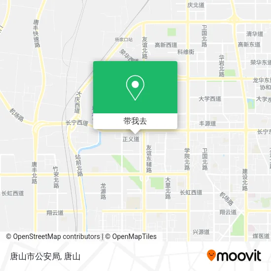 唐山市公安局地图