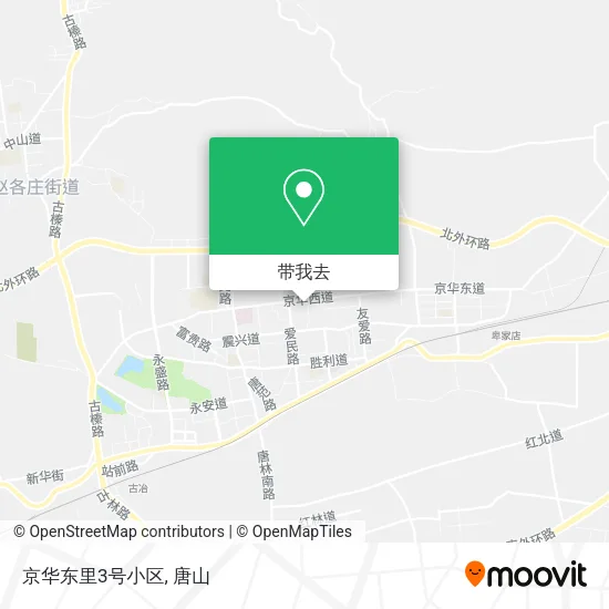 京华东里3号小区地图