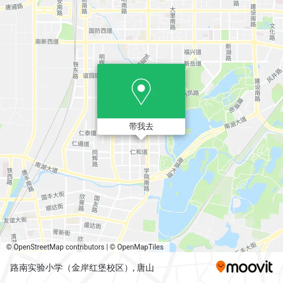 路南实验小学（金岸红堡校区）地图