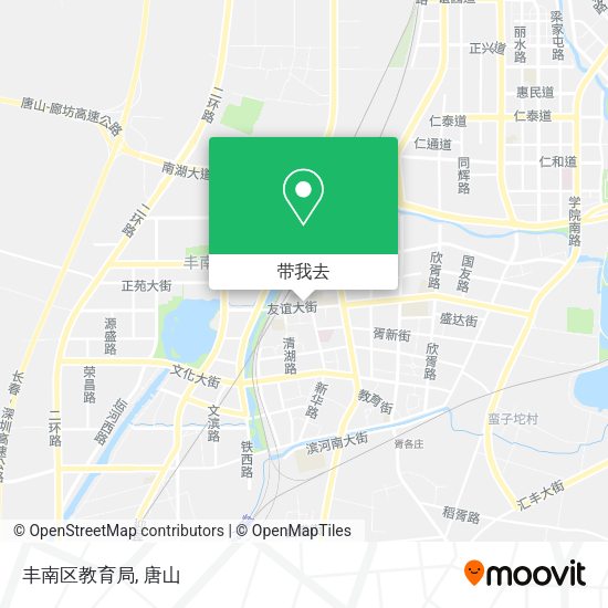 丰南区教育局地图