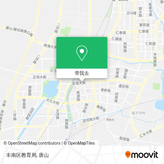 丰南区教育局地图