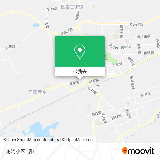 龙湾小区地图