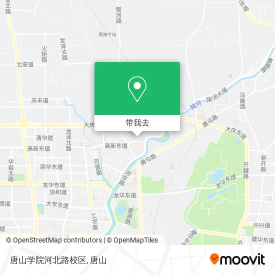 唐山学院河北路校区地图
