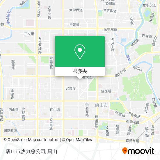 唐山市热力总公司地图