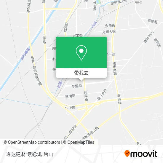 通达建材博览城地图