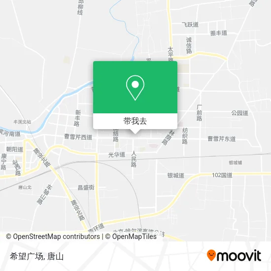 希望广场地图
