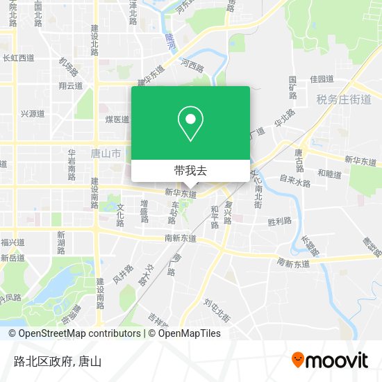路北区政府地图