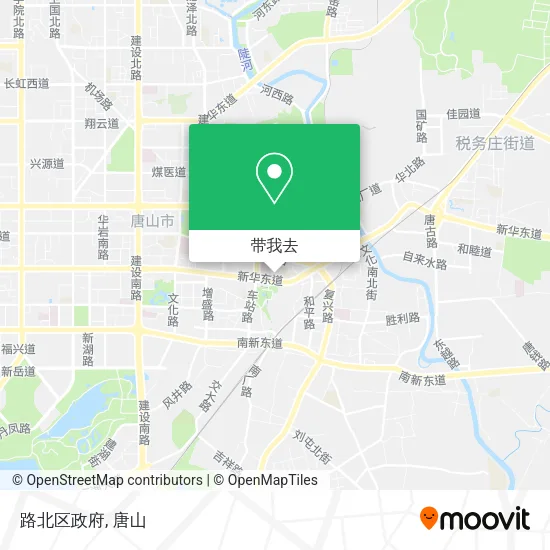 路北区政府地图