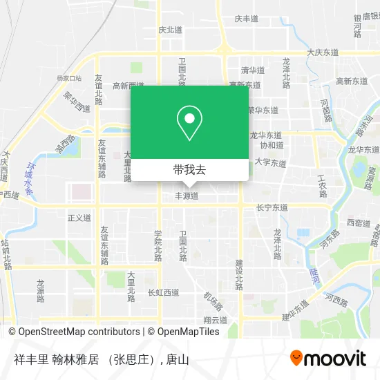祥丰里 翰林雅居 （张思庄）地图