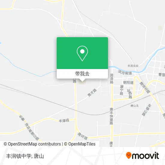 丰润镇中学地图