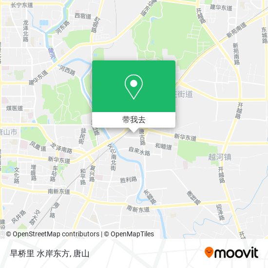 旱桥里 水岸东方地图