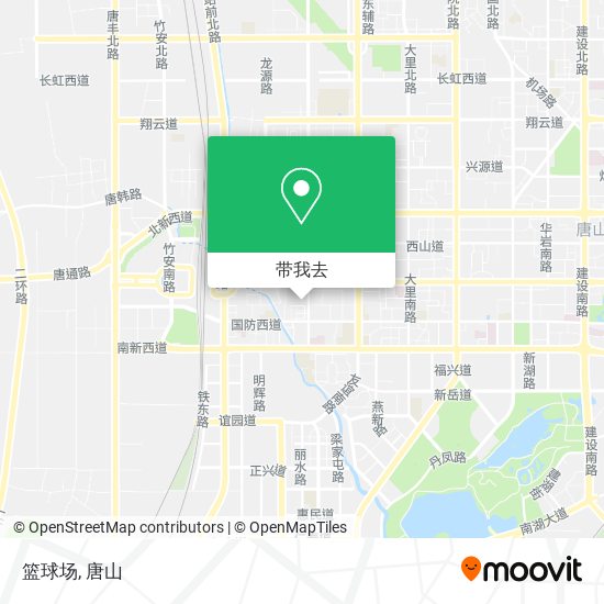 篮球场地图