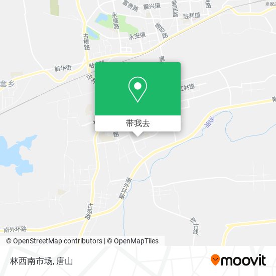 林西南市场地图