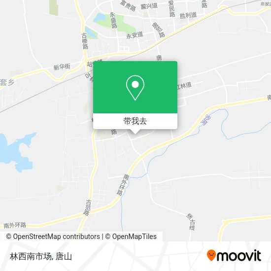 林西南市场地图