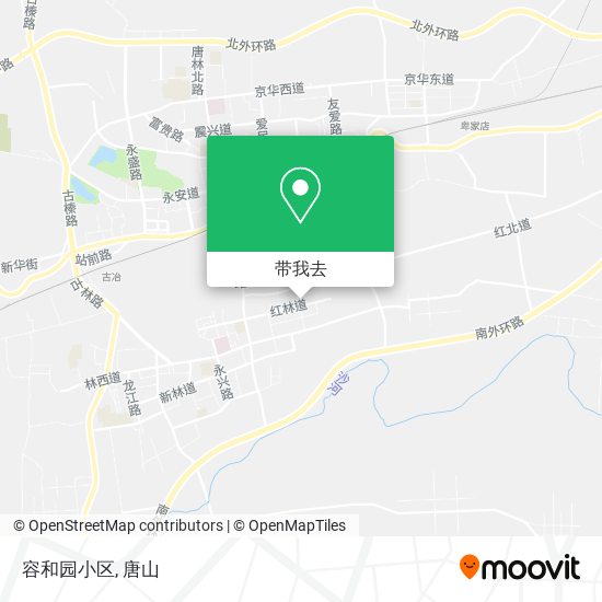 容和园小区地图
