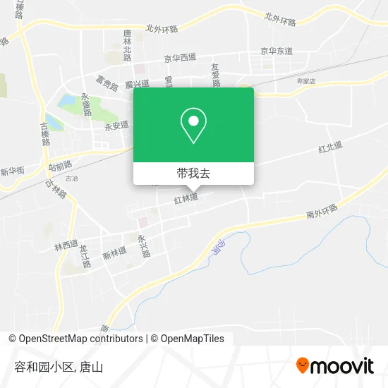 容和园小区地图