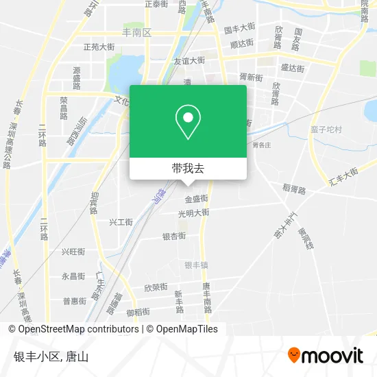 银丰小区地图