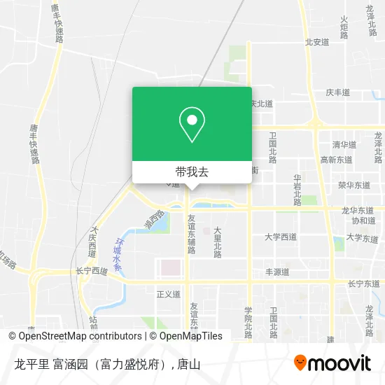龙平里 富涵园（富力盛悦府）地图