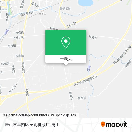 唐山市丰南区天明机械厂地图