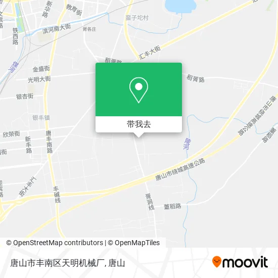 唐山市丰南区天明机械厂地图