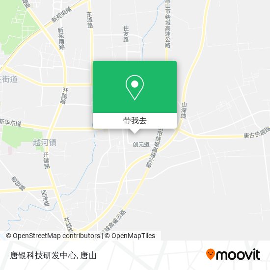 唐银科技研发中心地图