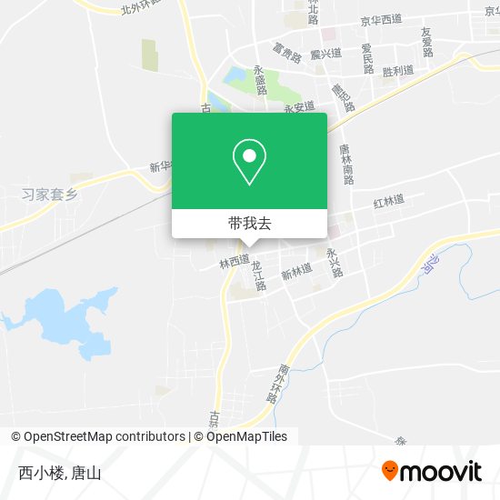 西小楼地图