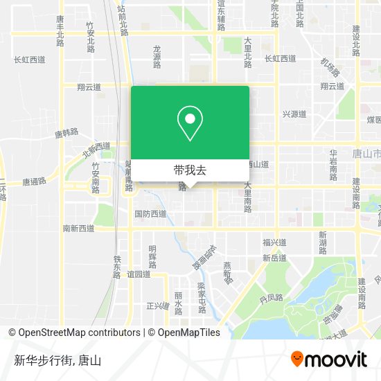 新华步行街地图