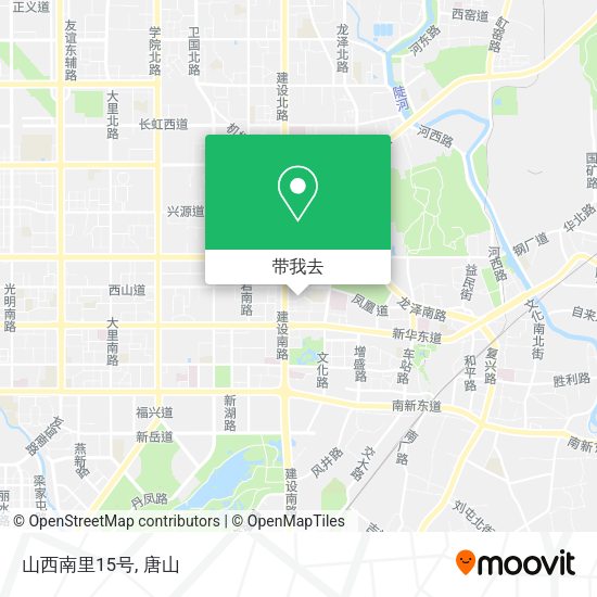 山西南里15号地图