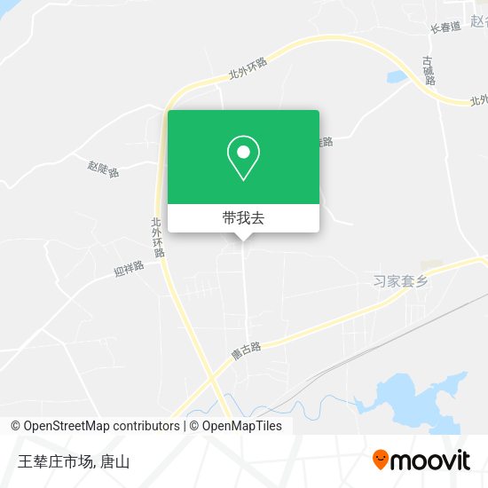 王辇庄市场地图