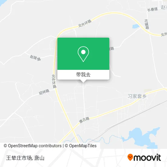 王辇庄市场地图