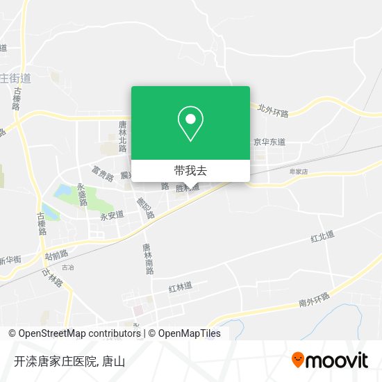 开滦唐家庄医院地图