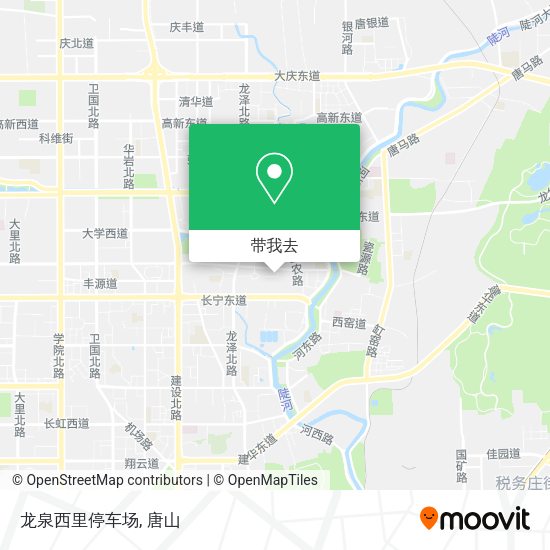 龙泉西里停车场地图