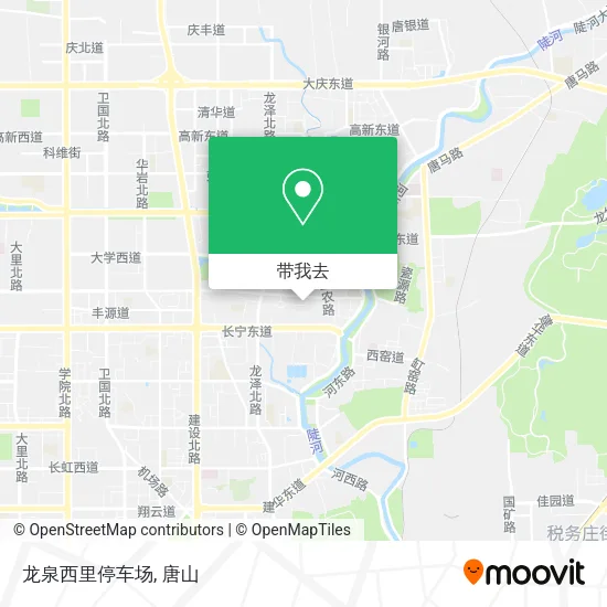 龙泉西里停车场地图