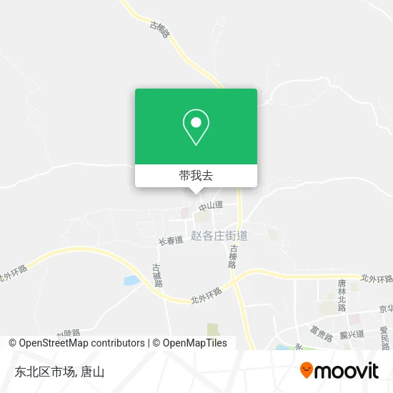 东北区市场地图