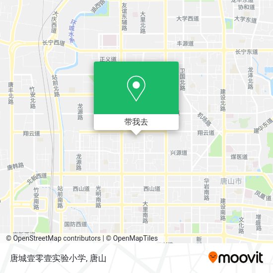 唐城壹零壹实验小学地图